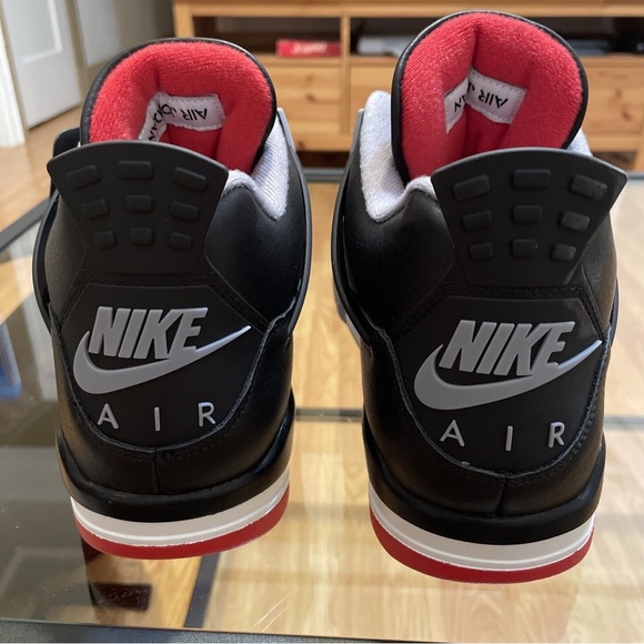 jordan 4 retro bred men's
